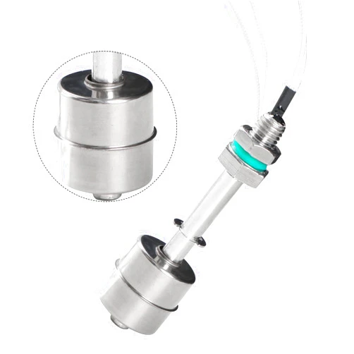 Aopin Water Level Sensor Switch Stainless Steel,Liquid Level Sensor Float Switch, Plastic Ball Float Controller For Water Pump Fish Tank Cistern Sump Filter Aquarium Swim Pool Garden Pond Liquid 1 Pcs