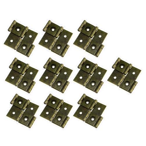 T Tulead Bronze Folding Double Hinges Acting Screen Hinges Door Hinges 2.1