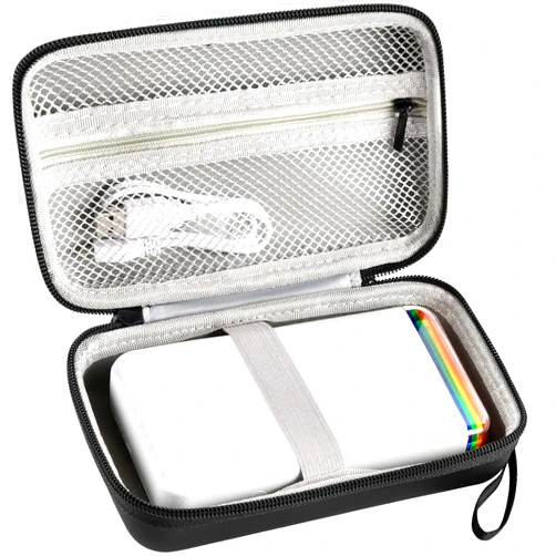 PAIYULE Case Compatible with Polaroid Hi-Print 9046 Bluetooth Connected 2x3 Pocket Photo Printer, Travel Pocket Picture Printer Organizer Holder Bag For Paper Cartridges and More Accessories(Box Only)