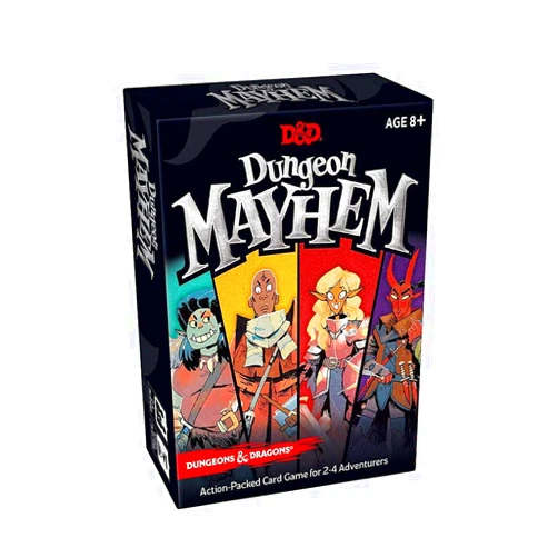 Dungeons & Dragons Dungeon Mayhem | Dungeons & Dragons Card Game | 2–4 Players, 120 Cards