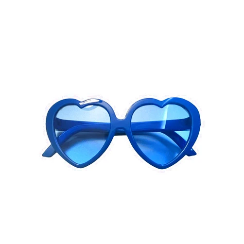 DollsHobbiesNmore Blue Heart Glasses Fits 18 Inch Fashion Girl Dolls Kennedy and Friends