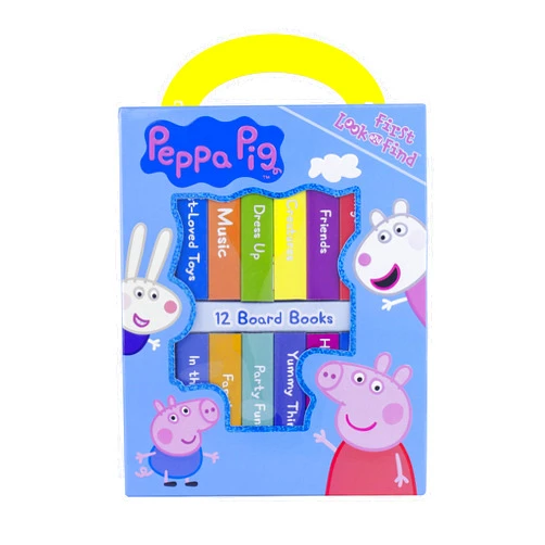 Editors of Phoenix International Publications Peppa Pig - My First Library Board Book Block 12-Book Set - PI Kids