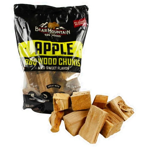 BearMountainBBQ Apple BBQ Wood Chunks
