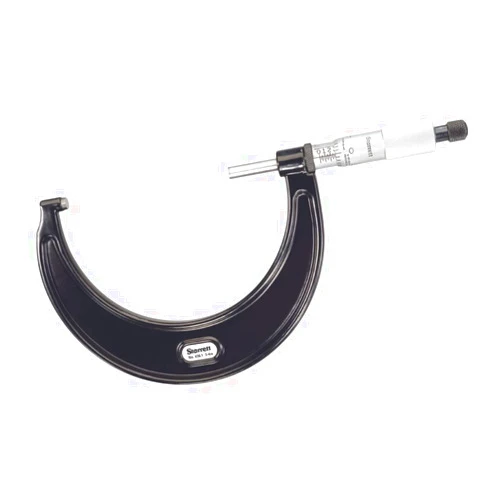 Starrett Outside Micrometer with One-Piece Spindle, Satin Chrome Finish and Advanced Sleeve Design - Quick and Easy Adjustment, 3-4