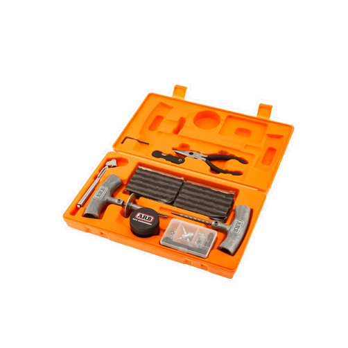 ARB 10000011 Speedy Seal Tire Repair Kit Bundle ARB600 E-Z Tire Deflator Gauge with Bar/Psi Measurements