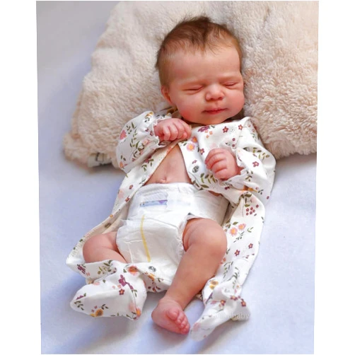 Zero Pam Realistic Reborn Baby Dolls Boys Sleeping 18 Inch Real Life Newborn Dolls Full Body Soft Vinyl Life Like Reborn Dolls Anatomically Correct Baby Doll Toys for Girls