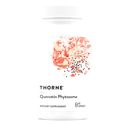 THORNE Quercetin Phytosome - Exclusive Phytosome Complex for Immune Health, Respiratory Support, and Seasonal Allergy Relief - 60 Capsules