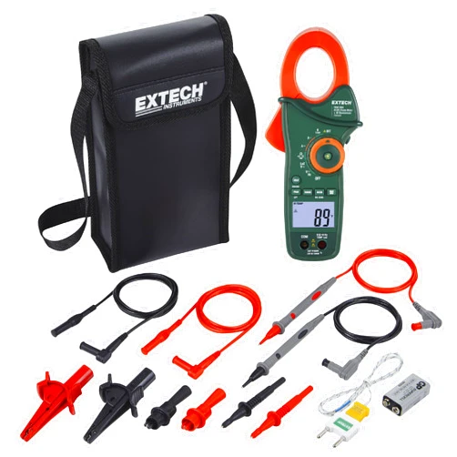 Extech EX840A 1000A True RMS AC/DC Clamp Meter with IR