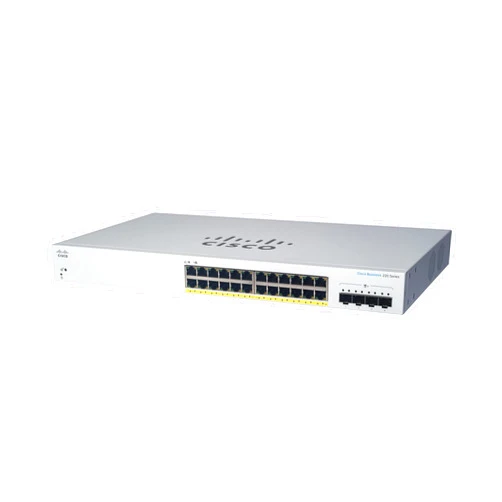 Cisco Designed Business CBS220-24P-4G Smart Switch | 24 Port GE | PoE | 4x1G SFP (CBS220-24P-4G-NA) (Renewed)
