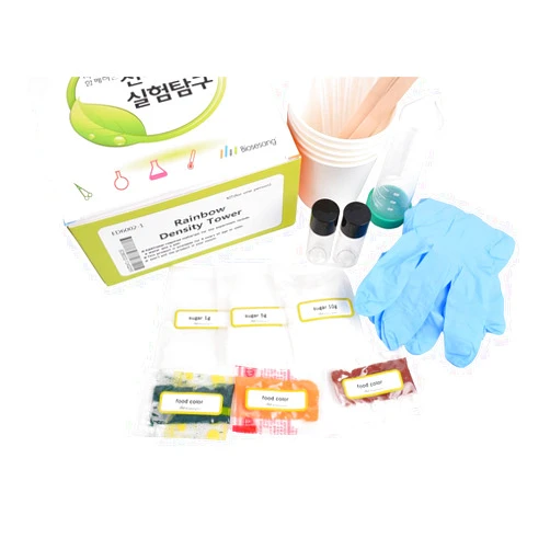 ECOMADE ARENA Educational Science Kit for School, Exploring Curious Experiments, Single-User Experiment Kit - Rainbow Density Tower (ED6002-1)