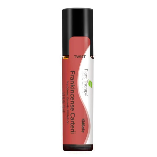 Plant Therapy Frankincense Carterii Essential Oil 100% Pure, Pre-Diluted Roll-On, Natural Aromatherapy, Therapeutic Grade 10 mL (1/3 oz)