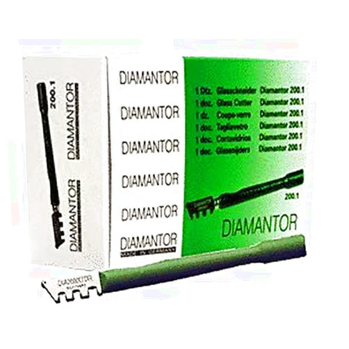 Rianiq07 New Diamantor Wood Handle Glass Cutter