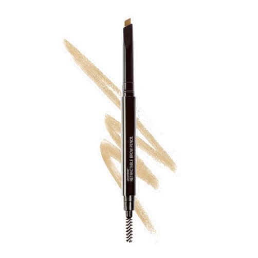 wet n wild Ultimate Eyebrow Retractable Definer Pencil, Taupe, Dual-Sided Brow Brush, Fine Tip, Shapes, Defines, Fills Brow Makeup