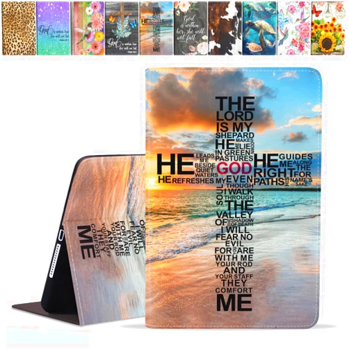 JDHJFBFJNP Case for iPad (A16) 11th Generation 11 Inch 2025, iPad 10th Generation 10.9 Inch 2022, Premium PU Leather Stand Folio Cover with Auto Sleep/Wake, God Jesus Christian Cross