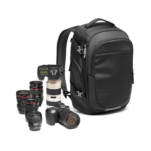 Manfrotto Advanced Gear III Backpack for Camera and Laptop, Backpack for Reflex/Mirrorless Camera with Lenses, with Interchangeable Padded Dividers and Tripod Attachment, Photography Accessories