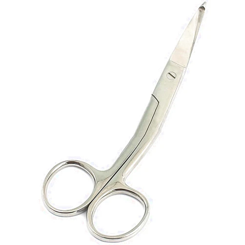 AAProTools Knowles Bandage Scissors, Angled Shank, 5.5