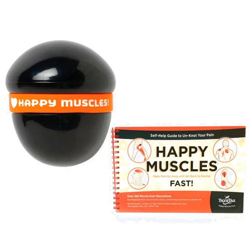 Tiger Tail Bundle: Knotty Tiger Knot Buster + Happy Muscles Book