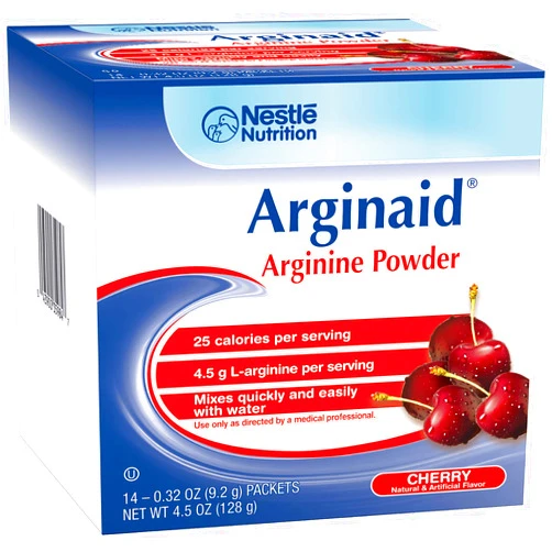Nestle Arginaid Powder 3oz Case of 56/Cherry (Package may vary)