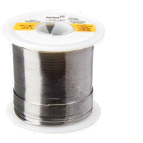 Kester 24-6040-0018 Rosin Cored Wire Solder Roll, 44 Activated, 0.025