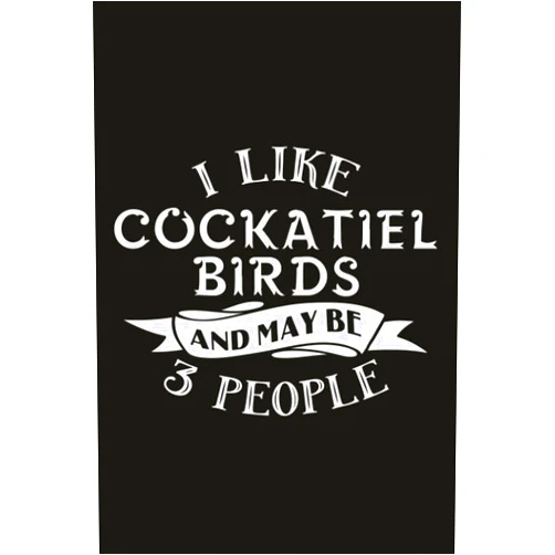 By Cockatiel Birds Log Book Gifts (Author) Hiking Logbook - Funny I Like Cockatiel Birds And Maybe 3 People: Hiking Journal,Hiking Journal With Prompts To Write In, Hiker's Journal, 6