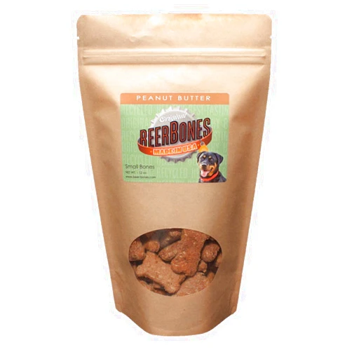 Cohiba Beer Bone Small Bones Natural Dog Treat, 12-Ounce Bag