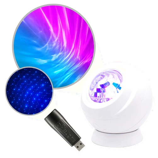 BlissLights Velarus x Starport USB Star Projector Bundle (Blue Stars)