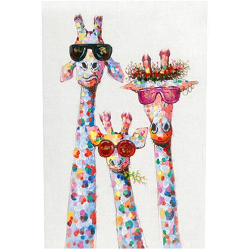 MMAHD 5D DIY Diamond Art Painting Kits for Adults Full,Giraffe Full Drill Embroidery Paintings Rhinestone Pasted DIY Painting Cross Stitch Arts Crafts for Home Wall Decor 11.8×15.7Inches.