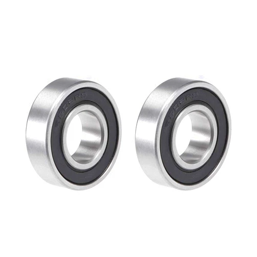 uxcell 6202-16-2RS Deep Groove Ball Bearing 16x35x11mm Double Sealed Chrome Steel Z2 Lever Bearings 2pcs
