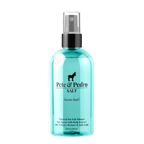 Pete & Pedro SALT - Natural Sea Salt Spray for Hair Men & Women, Adds Instant Volume, Texture, Thickness, & Light Hold | Texturizing & Thickening | As Seen on Shark Tank, 8.5 oz.