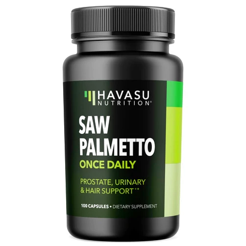 HAVASU NUTRITION Saw Palmetto For Men Prostate Supplement - Prostate Support Supplement for Men's Health - Potent Saw Palmetto for DHT, Urinary and Prostate Health - Over 3 Month Supply Saw Palmetto Supplement
