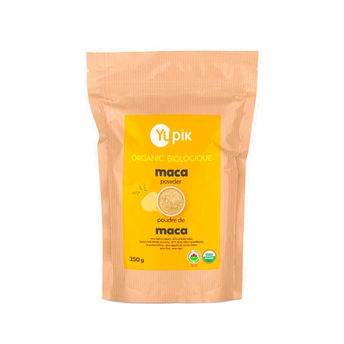 Yupik Organic Yellow Maca Powder, 8.8 oz, USDA Certified, Gluten-Free, Raw, Vegan, Kosher, Non-GMO, Nutty & Earthy Superfood for Smoothies & Baking
