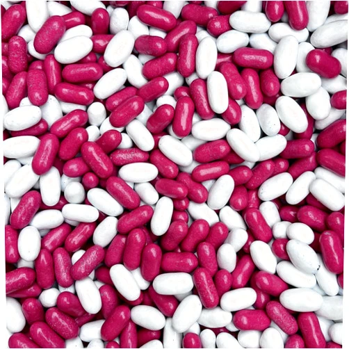 CHAIN & JO SWEETS Good & Plenty Licorice Soft and Chewy Candy - 4 Pounds (64oz), Fat Free, Pink & White Candy Pills, Ideal for Gumball Machine or Candy Dish, Bulk Candy for Birthday, Office Snacks for Adults, Candy Bulk, Unwrapped Old Fashioned Candy Treats, Perfect for Baby Shower Candy Dishes in Candy Buffet