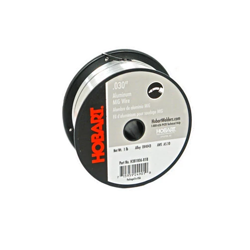 Hobart H381806-R18 1-Pound ER4043 Aluminum Welding Wire, 0.030-Inch