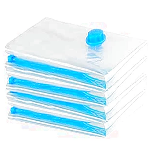 GQC Vacuum Storage Bags, Works with Any Vacuum Cleaner,to Store Clothes and beddings,Could Save Your Space,dust-Free,Keep Away from Moisture (Medium 4(80X60) CM)