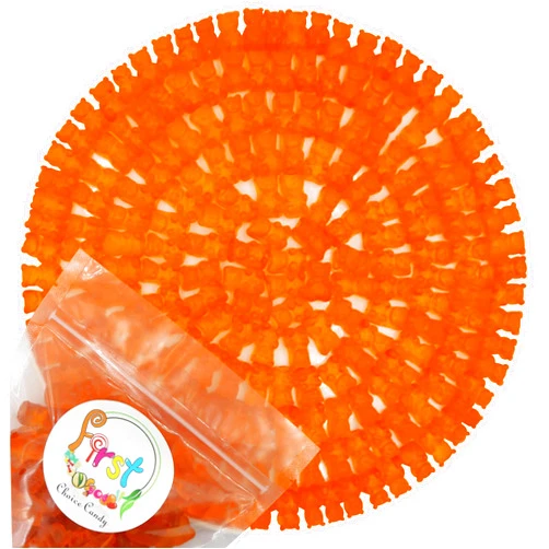 FirstChoiceCandy Gummy Bears (Orange, 2 Pound (Pack of 1))