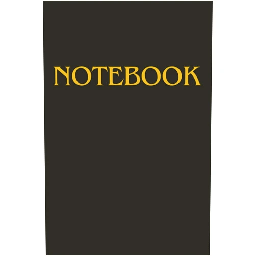 Pippin Jackwood Notebook: Little black notebook