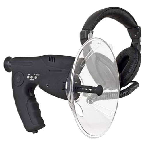 BJYX Parabolic Microphone Bionic Ear, Bionic Ear Electronic Listening Device Digital Device, Monocular X8 Times Long Distance Hearing (Headphone Included)