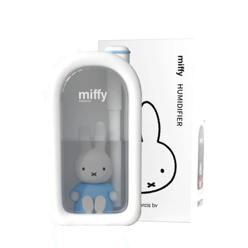 Mipow X Miffy Cool Mist Humidifier - Ultrasonic Quiet, Mini Cute Humidifier with Night Light, 380ml Humidifiers for Bedroom/Babies Nursery/Office