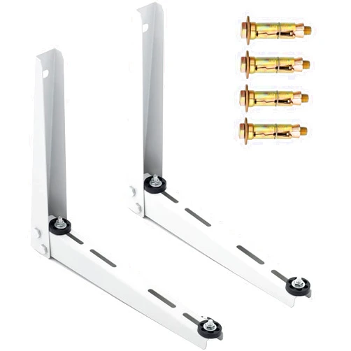 Maotong Mini Split Wall Mounting Bracket for Air Conditioner Heat Pump System Unit 7000-15000 BTU, Heavy Duty Foldable Support Bracket for for Ductless Mini Split, HVAC, Compressor