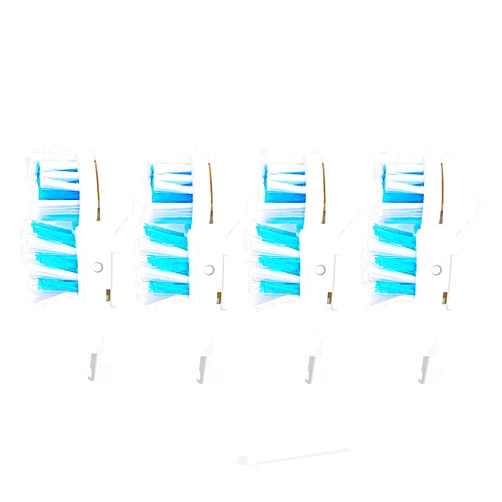 ELLEXMOVING Sensitive Replacement Electric Replacement Toothbrush Heads (4 Count), Dual Clean Rotating Sets Compatible with Braun Oral B Cross Action Power 3733 4732