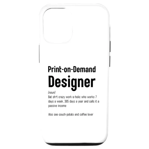 LeahG iPhone 14 What Is Print On Demand Designer Funny Dictionary Definition Case