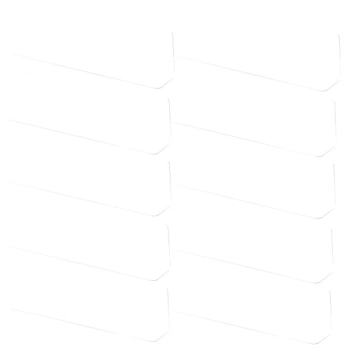 TIDTALEO 10pcs Closet Shelf Dividers for Wire Shelves Closet Divider Clothes Shelf Dividers for Wire Shelving Wardrobe Shelf Divider Dividers for Drawers Tape Clothing Double Sided PVC