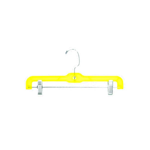 Newtech Display HPB-14/YLW Heavy Duty Plastic Bottom Hangers (Pack of 100)