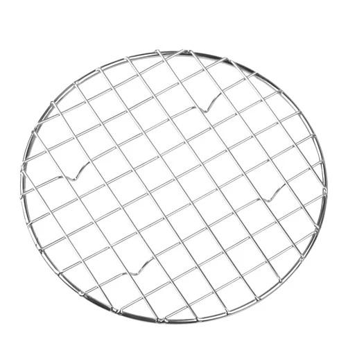 Bafvt Cooling & Baking Rack - 304 Stainless Steel Round Grill Wire Rack for Rib, Bacon - Sheet Pan for Cookie and Cakes…