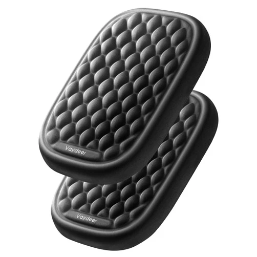 Vaydeer Ergonomic Wrist Rest Pad, 2 Pcs Armrest Pad Elbow Rest Padded, Relieve Elbow Pain Computer Arm Rest Wrist Support Cushion Mouse Pad for Desk Office Gaming