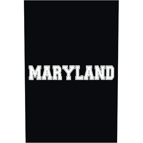 ANGIE SLOAN College University Style Maryland Sports Fan Gift: The Perfect Notebook for Planning Your Future: 6 x 9 Inches, 120 Pages of Note-Taking and Goal-Setting Strategies for College and Graduate Students