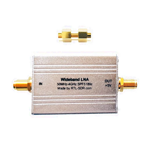 RTL-SDR Blog Wideband Low Noise Amplifier Bias Tee Powered