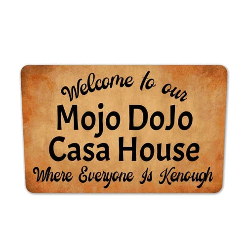 WINZNOF Funny Welcome Doormat Entrance Way Decor Indoor Welcome Mat 23.7