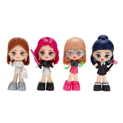 Blackpink Ddu-Du Ddu-Du, Featuring 3-inch Lisa, Jisoo, Rosé, and Jennie K-pop Dolls, 20 Interchangeable Accessories, Including Exclusive Accessories