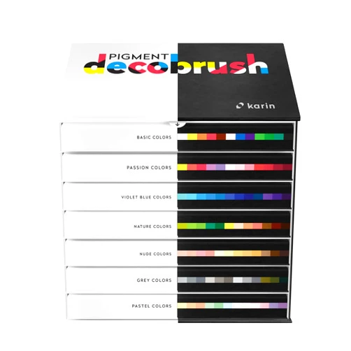Karin Marker DECOBRUSH Marker Master, One Size, Mullticolor